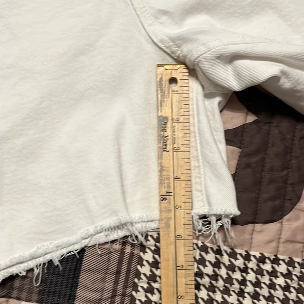 White Denim Women's Shorts - Picture 7 of 8